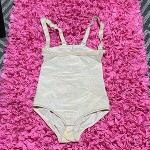 Women's Cream Shapewear Bodysuit